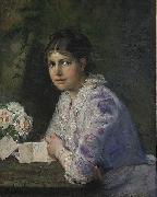 Elisabeth Keyser Day dreams France oil painting artist